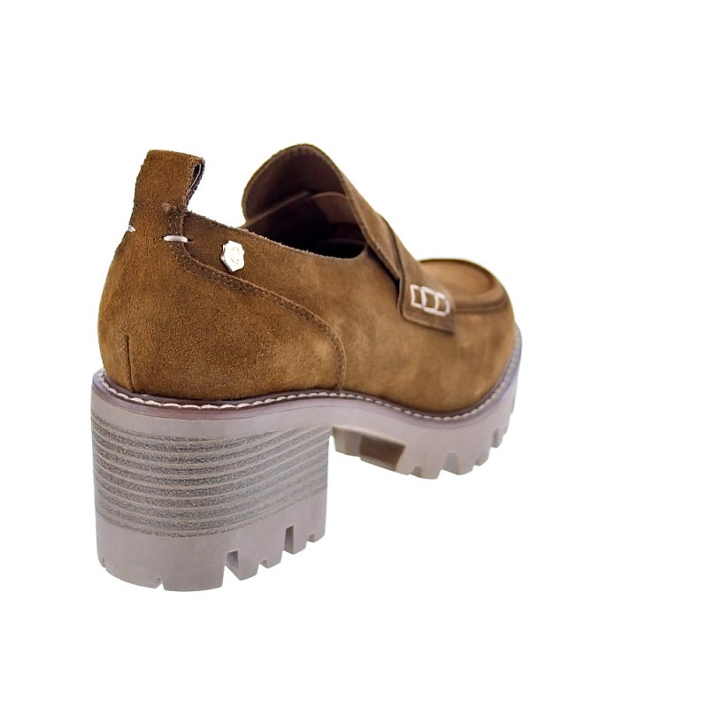 Mocasines Carmela zapatos Mujer modelo 16110901 Beige 