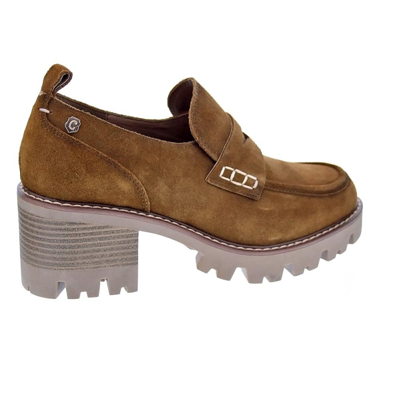 Mocasines Carmela zapatos Mujer modelo 16110901 Beige 
