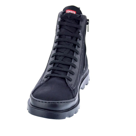 Botines Camper zapatos Mujer modelo Brutus Negro 