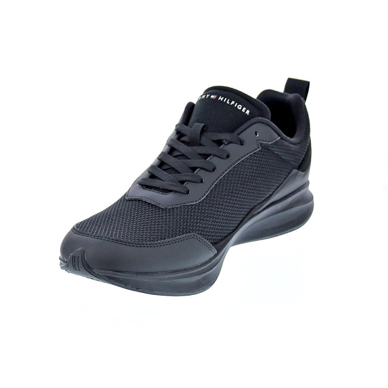 Zapatillas Tommy Hilfiger zapatos Hombre modelo Lightweight Premium Negro 