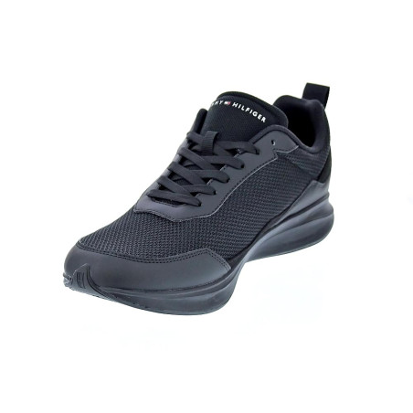 Zapatillas Tommy Hilfiger zapatos Hombre modelo Lightweight Premium Negro 