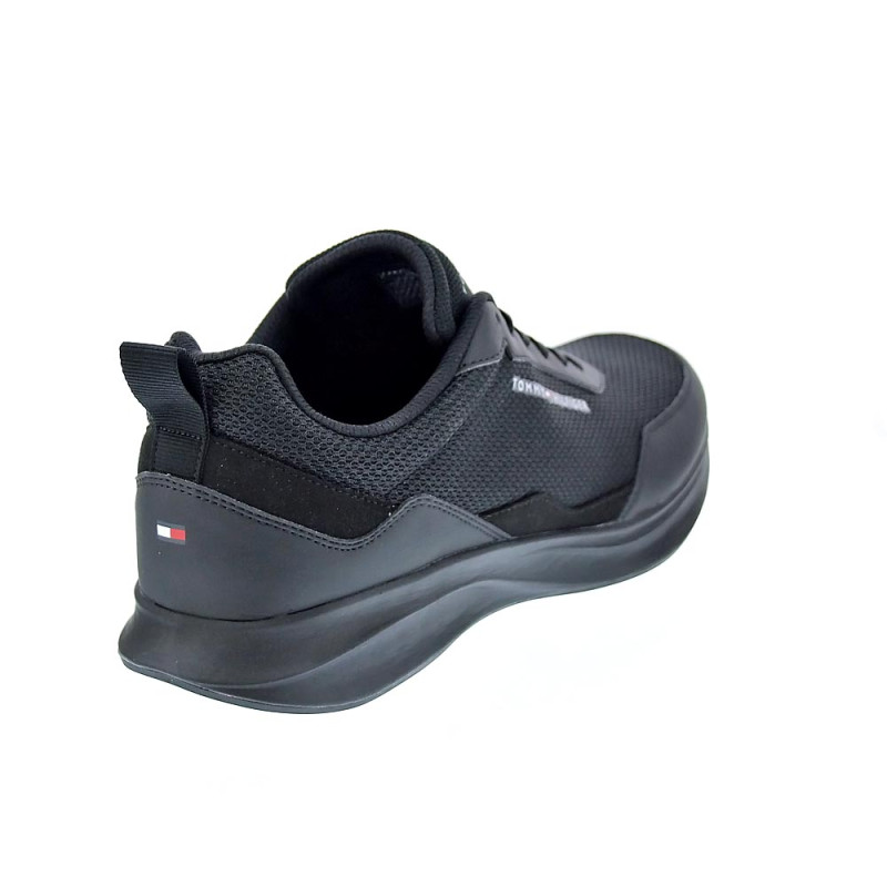 Zapatillas Tommy Hilfiger zapatos Hombre modelo Lightweight Premium Negro 