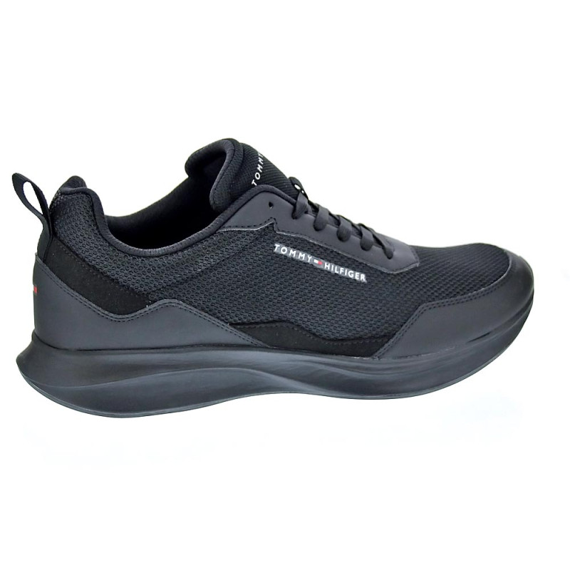 Zapatillas Tommy Hilfiger zapatos Hombre modelo Lightweight Premium Negro 