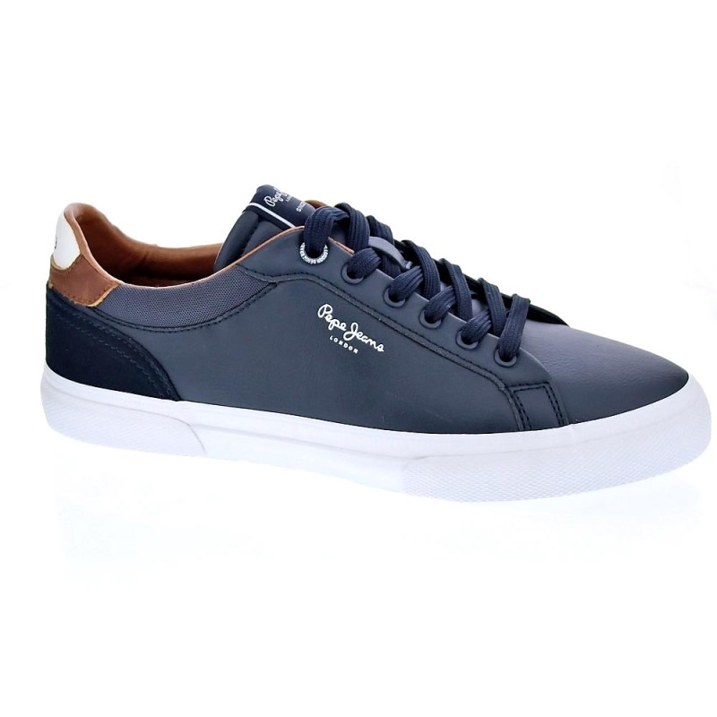 Zapatillas Pepe Jeans zapatos Hombre modelo Kenton Court Azul Cordón