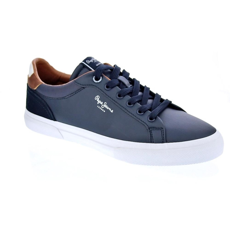 Zapatillas Pepe Jeans zapatos Hombre modelo Kenton Court Azul Cordón