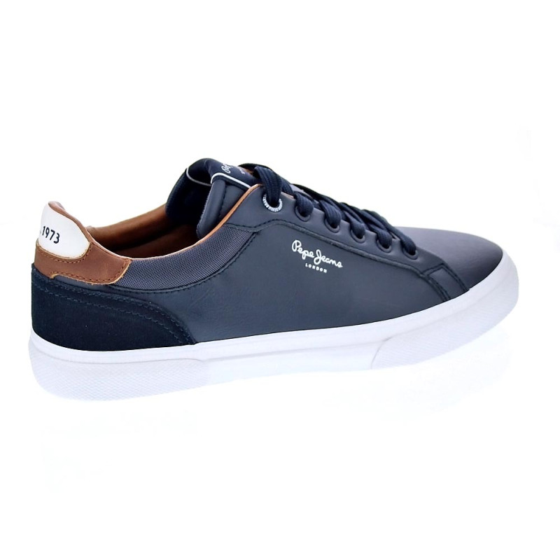Zapatillas Pepe Jeans zapatos Hombre modelo Kenton Court Azul Cordón