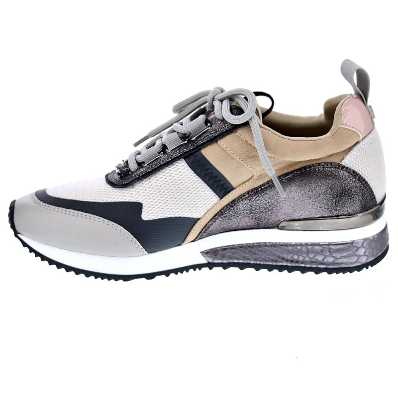 Zapatillas La Strada zapatos Mujer modelo 2013156 Beige 