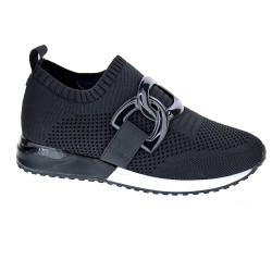 Zapatillas La Strada zapatos Mujer modelo 2203626 Negro  2