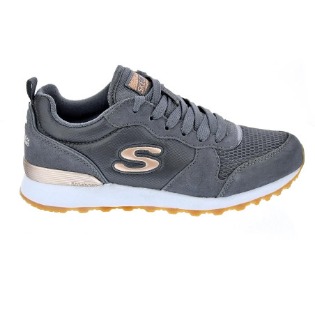 Zapatillas Skechers zapatos Mujer modelo Og 85 Gold Gris 