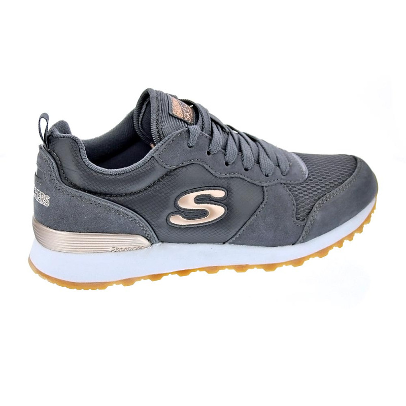 Zapatillas Skechers zapatos Mujer modelo Og 85 Gold Gris 