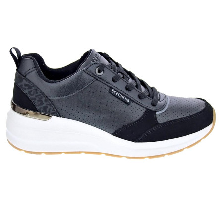 Zapatillas Skechers zapatos Mujer modelo Billion Negro 