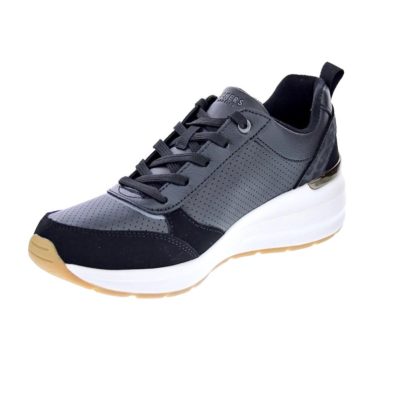 Zapatillas Skechers zapatos Mujer modelo Billion Negro 
