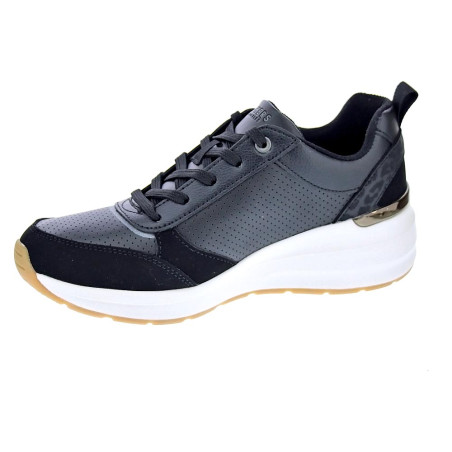 Zapatillas Skechers zapatos Mujer modelo Billion Negro 