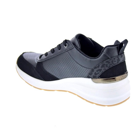 Zapatillas Skechers zapatos Mujer modelo Billion Negro 