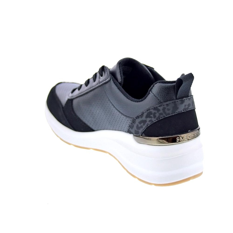 Zapatillas Skechers zapatos Mujer modelo Billion Negro 