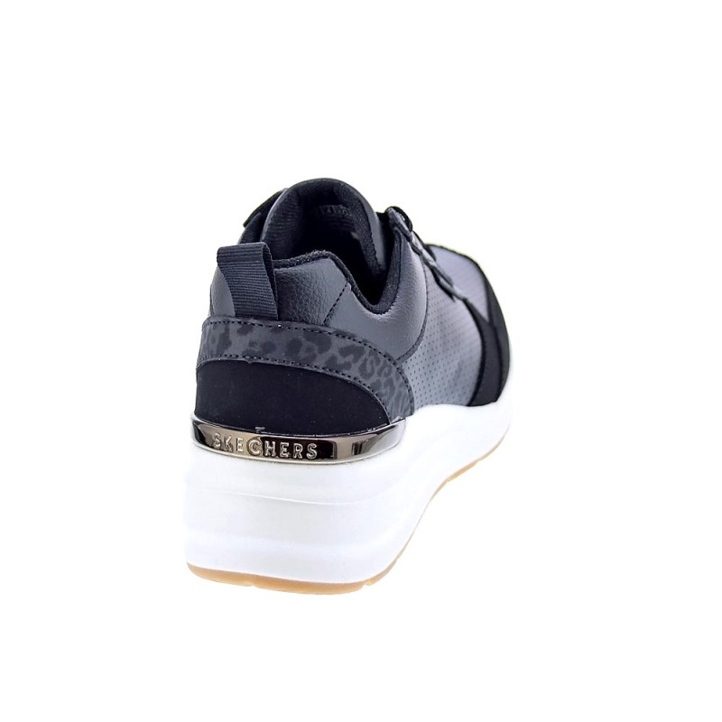 Zapatillas Skechers zapatos Mujer modelo Billion Negro 