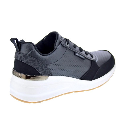 Zapatillas Skechers zapatos Mujer modelo Billion Negro 