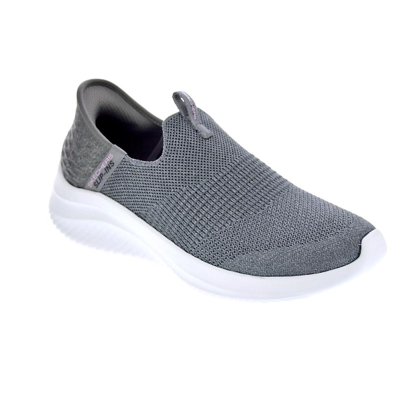 Mocasines Skechers zapatos Mujer modelo Slip-ins Sports Gris 