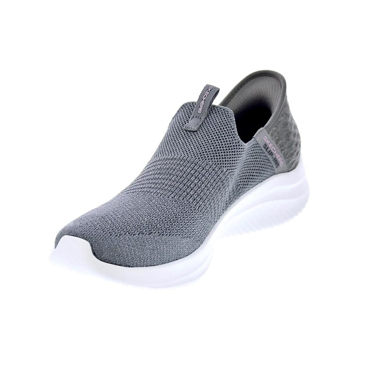 Mocasines Skechers zapatos Mujer modelo Slip-ins Sports Gris 