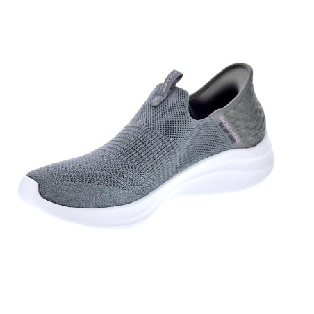 Mocasines Skechers zapatos Mujer modelo Slip-ins Sports Gris 