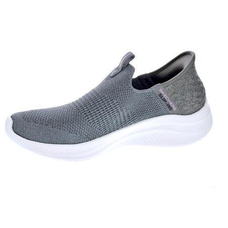 Mocasines Skechers zapatos Mujer modelo Slip-ins Sports Gris 
