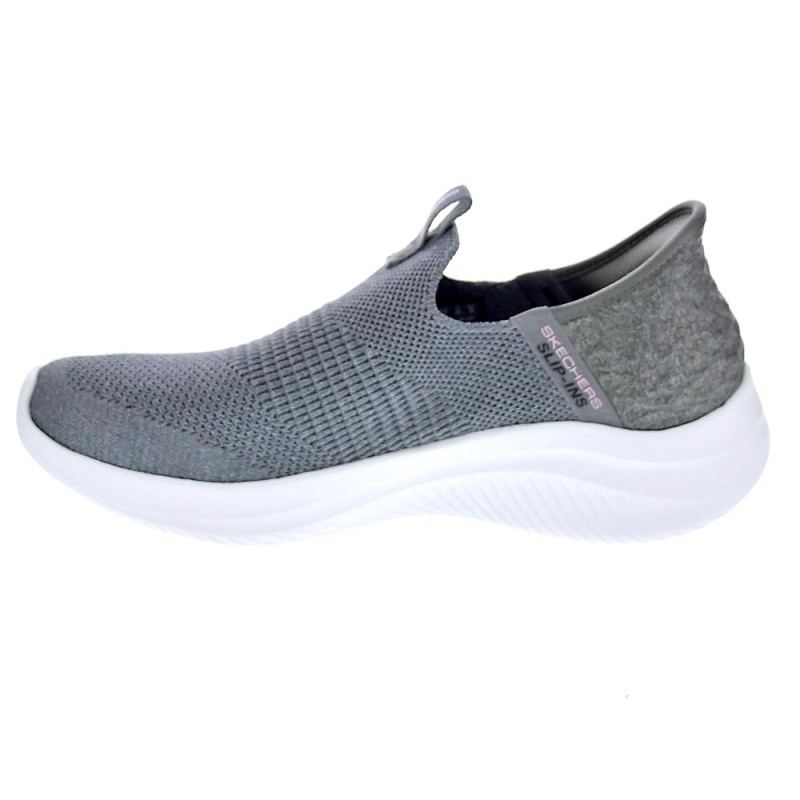 Mocasines Skechers zapatos Mujer modelo Slip-ins Sports Gris 