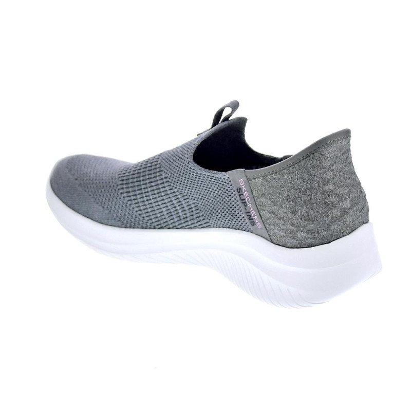 Mocasines Skechers zapatos Mujer modelo Slip-ins Sports Gris 