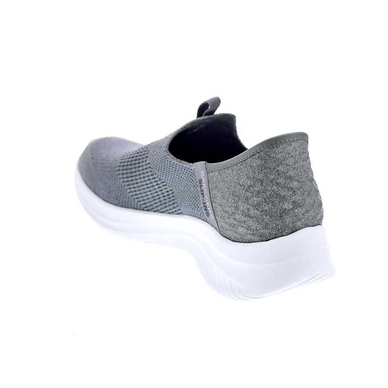 Mocasines Skechers zapatos Mujer modelo Slip-ins Sports Gris 