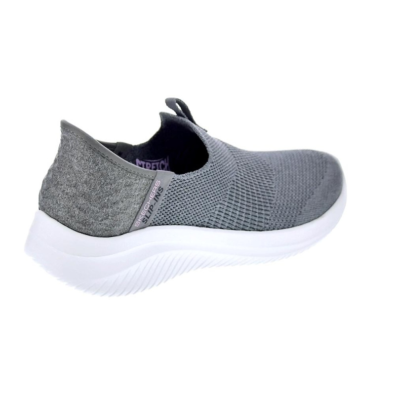 Mocasines Skechers zapatos Mujer modelo Slip-ins Sports Gris 