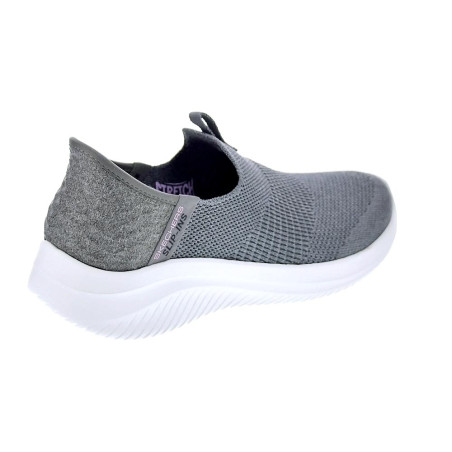 Mocasines Skechers zapatos Mujer modelo Slip-ins Sports Gris 