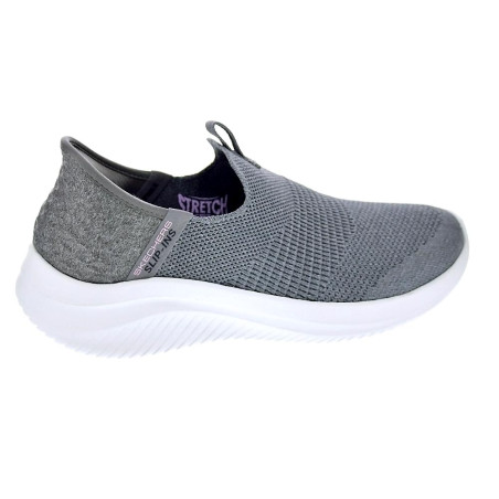 Mocasines Skechers zapatos Mujer modelo Slip-ins Sports Gris 