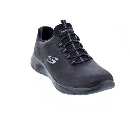 Zapatillas Skechers zapatos Mujer modelo Summits Negro Elástico