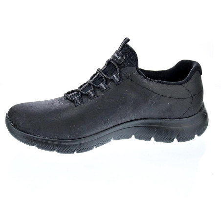 Zapatillas Skechers zapatos Mujer modelo Summits Negro Elástico
