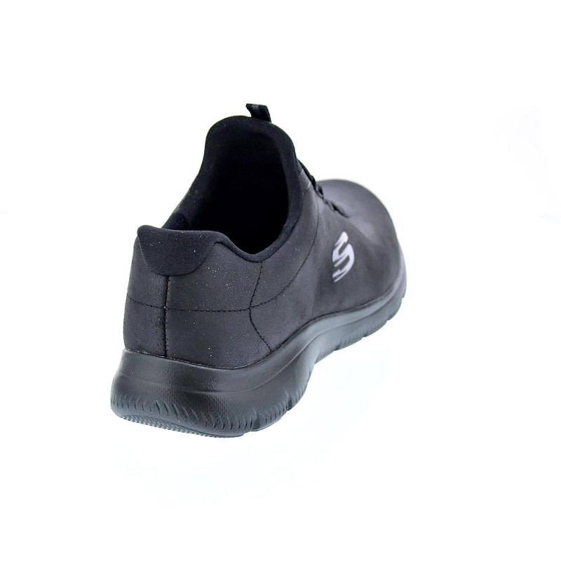 Zapatillas Skechers zapatos Mujer modelo Summits Negro Elástico