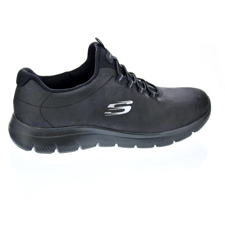 Zapatillas Skechers zapatos Mujer modelo Summits Negro Elástico