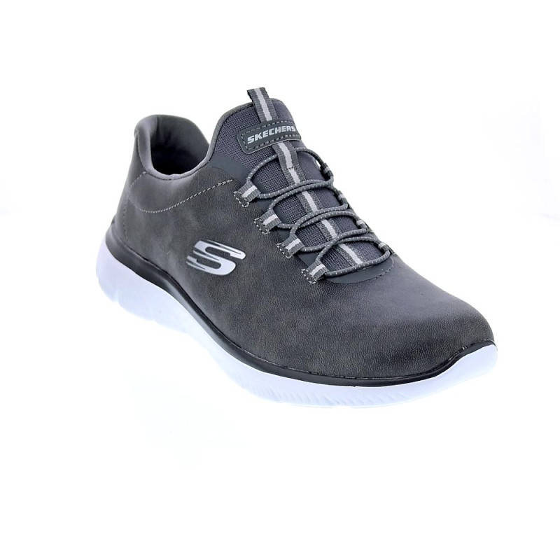 Zapatillas Skechers zapatos Mujer modelo Summits Marrón Elástico