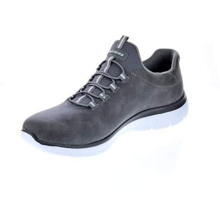 Zapatillas Skechers zapatos Mujer modelo Summits Marrón Elástico