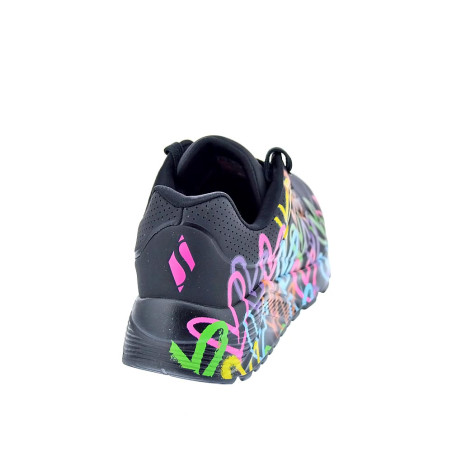 Zapatillas Skechers zapatos Niña modelo Street Negro 