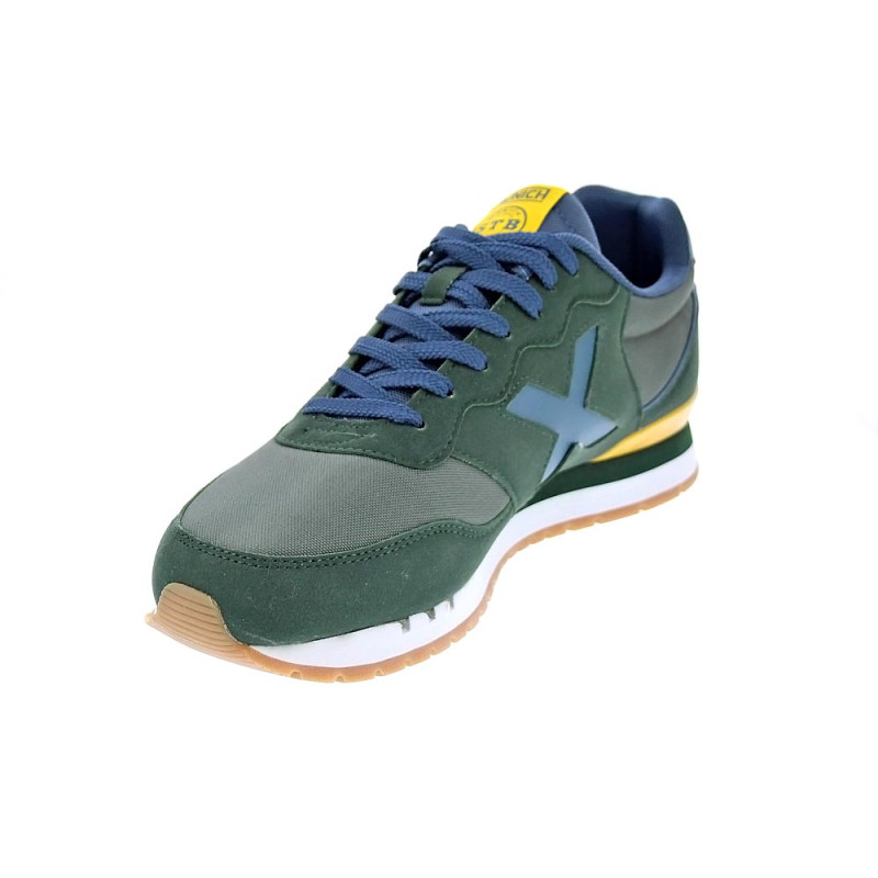 Zapatillas Munich zapatos Hombre modelo Dash 200 Verde 