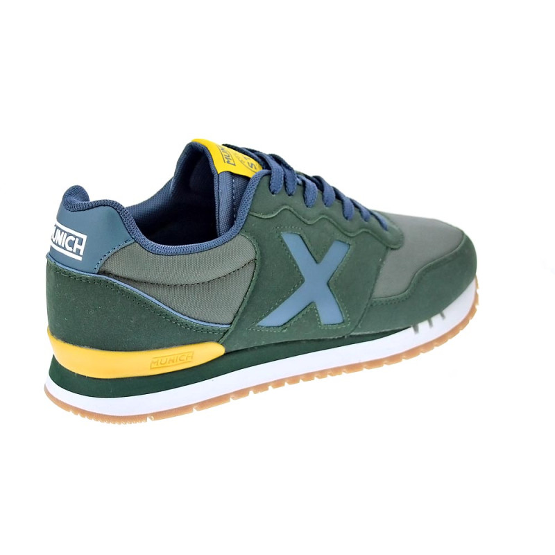 Zapatillas Munich zapatos Hombre modelo Dash 200 Verde 