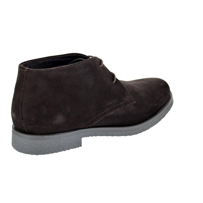 Botines Geox zapatos Hombre modelo Claudio Marrón 
