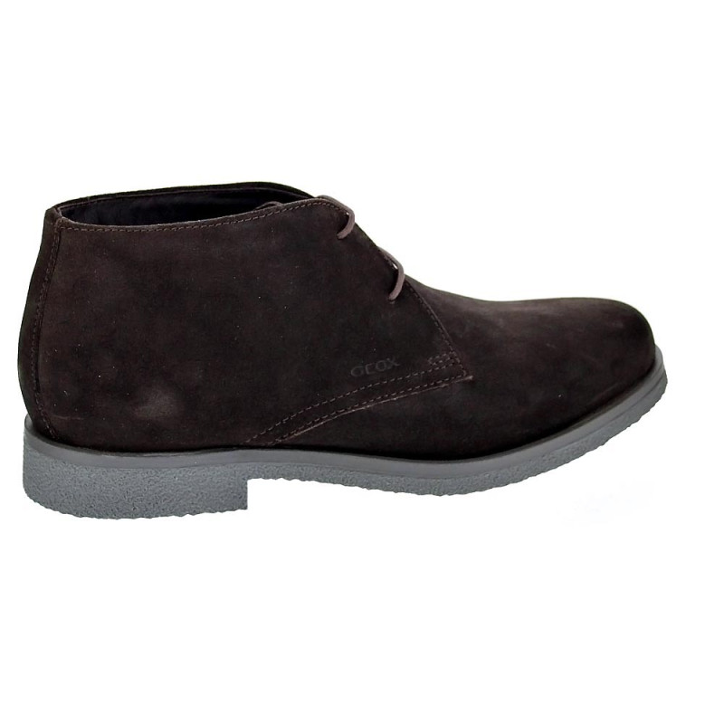 Botines Geox zapatos Hombre modelo Claudio Marrón 