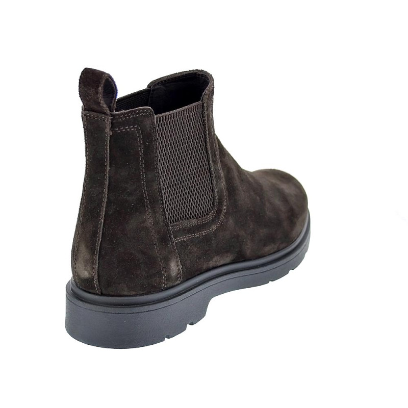 Botines Geox zapatos Hombre modelo Spherica Marrón 