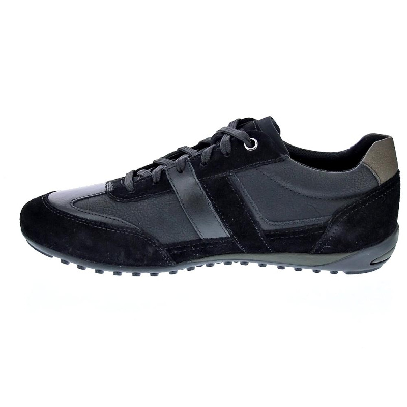 Zapatillas Geox zapatos Hombre modelo Wells Negro 