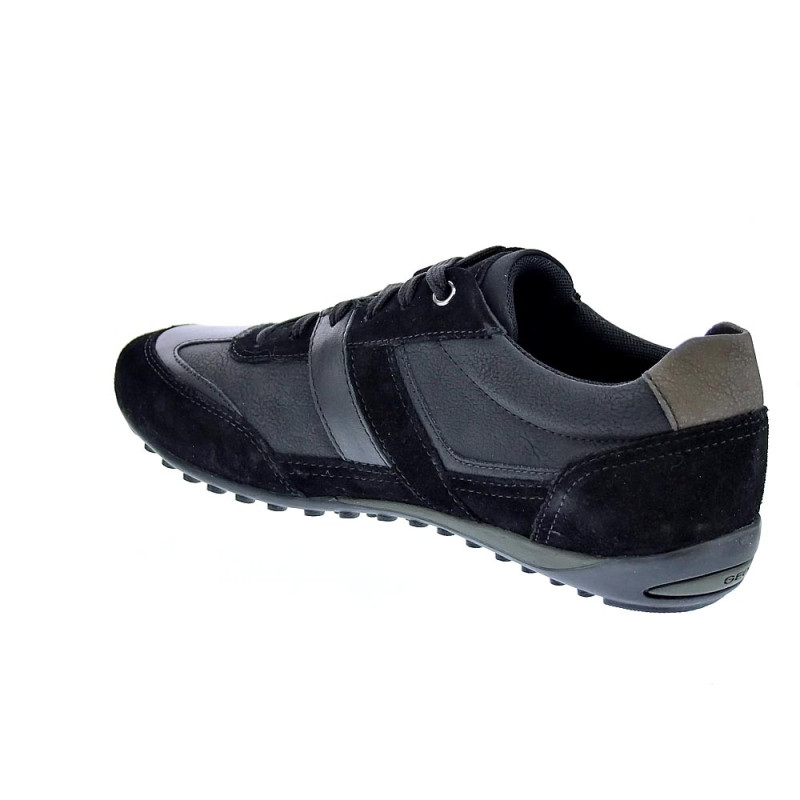 Zapatillas Geox zapatos Hombre modelo Wells Negro 
