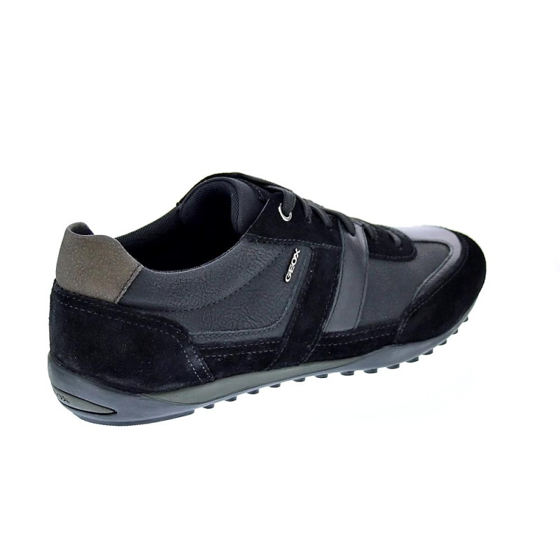 Zapatillas Geox zapatos Hombre modelo Wells Negro 