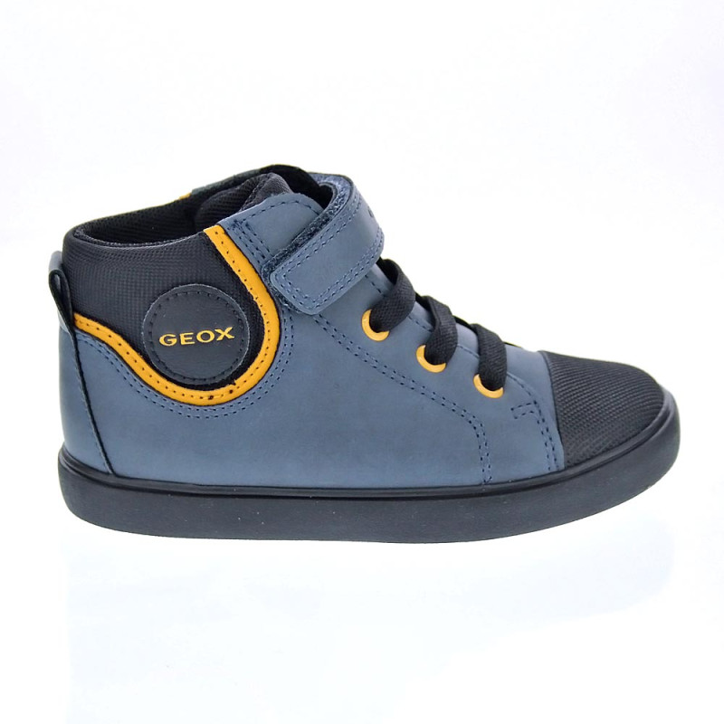 Botines Geox zapatos Niño modelo Gisli Azul 