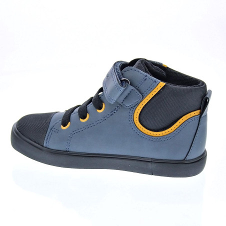 Botines Geox zapatos Niño modelo Gisli Azul 