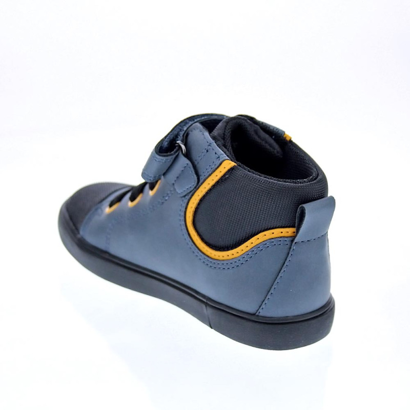 Botines Geox zapatos Niño modelo Gisli Azul 