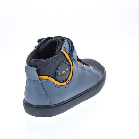 Botines Geox zapatos Niño modelo Gisli Azul 